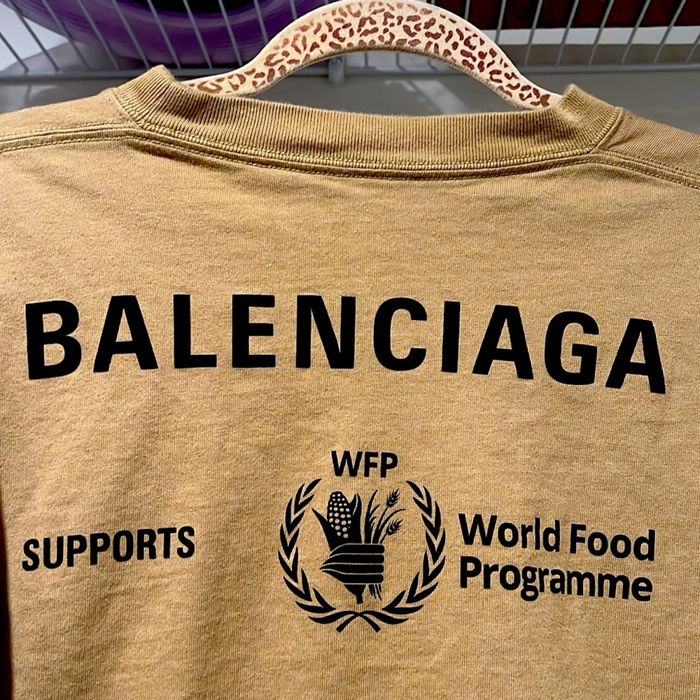 BALENCIAGA WFP Unisex Tee